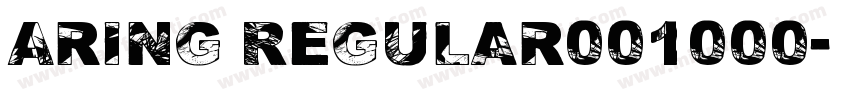 Aring Regular001000字体转换